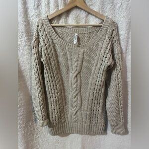 Aeropostale oversized sweater cable knit